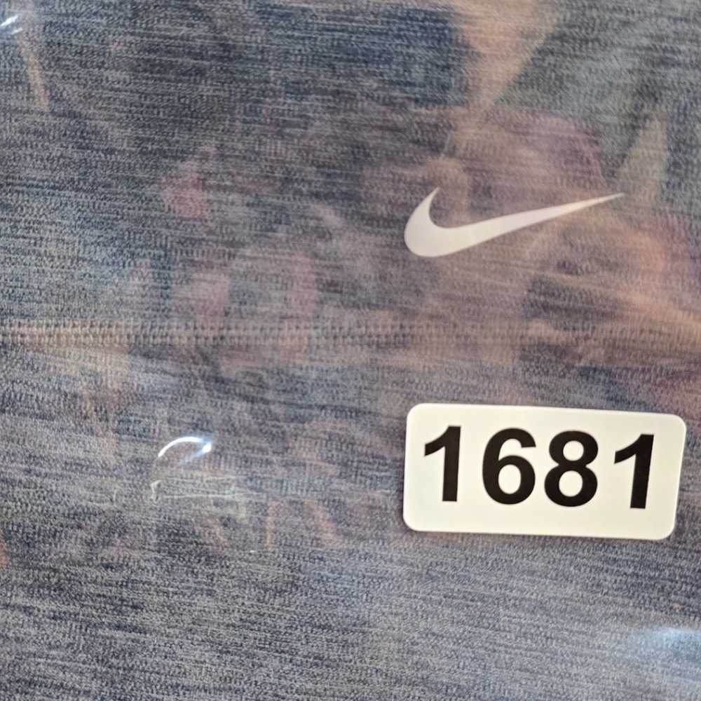 Nike Dri-FIT One Mid-Rise 7 Inch Bike Shorts Blue Heather DD0243-411 Women Small - Picture 8 of 8